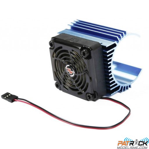 Hobbywing radiateur moteur ø44mm + ventilateur 5V/7.2V
