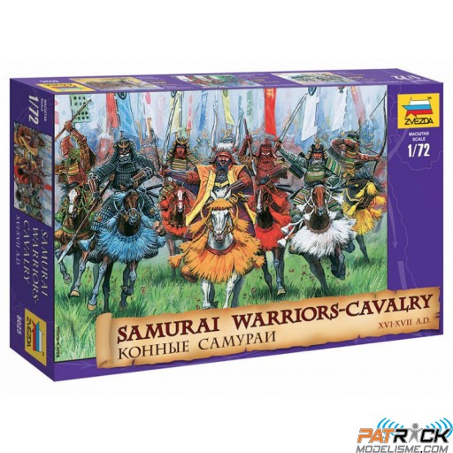 1/72e Zvezda Cavaliers guerriers Samouraï XVI-XVII siècles