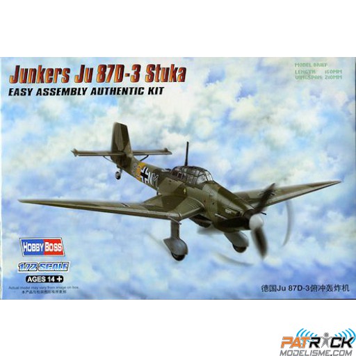1/72e Hobby boss Junkers Ju-87D-3 Stuka