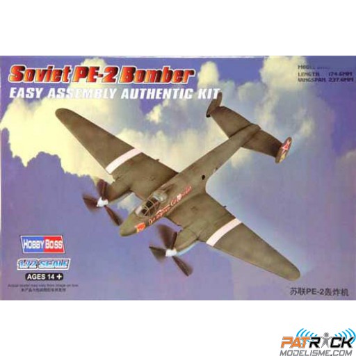 1/72e Hobby boss Soviet PE-2 Bomber