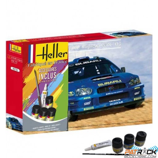 1/24e Heller STARTER KIT Subaru Impreza WRC '03