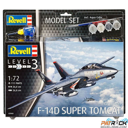 1/72e Revell Model set Grumman F-14D Super Tomcat