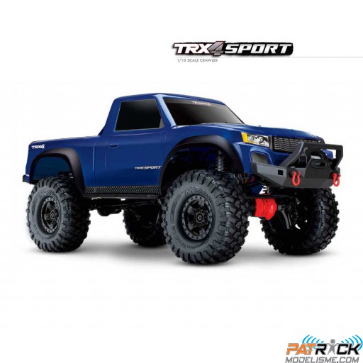 Traxxas TRX-4 SPORT Scale crawler 4WD 1/10e Bleu