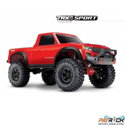 Traxxas TRX-4 SPORT Scale crawler 4WD 1/10e Rouge