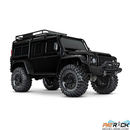 Traxxas TRX-4 Land Rover Defender Scale & Trail Crawler 4WD 1/10e NOIR - Prêt à rouler