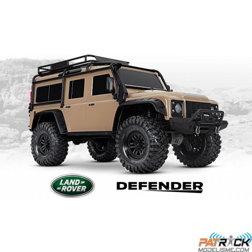 Traxxas TRX-4 Land Rover Defender Scale & Trail Crawler 4WD 1/10e Sable