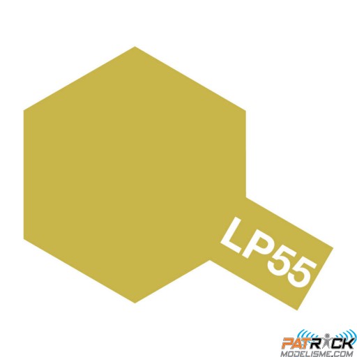 Pot de peinture laquée Tamiya LP-55 Jaune sombre 10ml