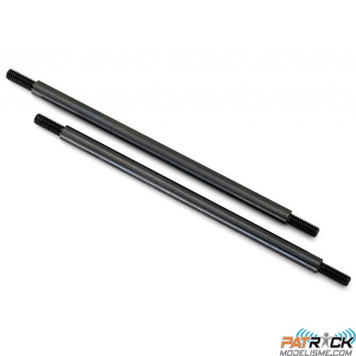 Biellettes arrière supérieure et inférieure acier 5x109mm (2) - TRX-4/6