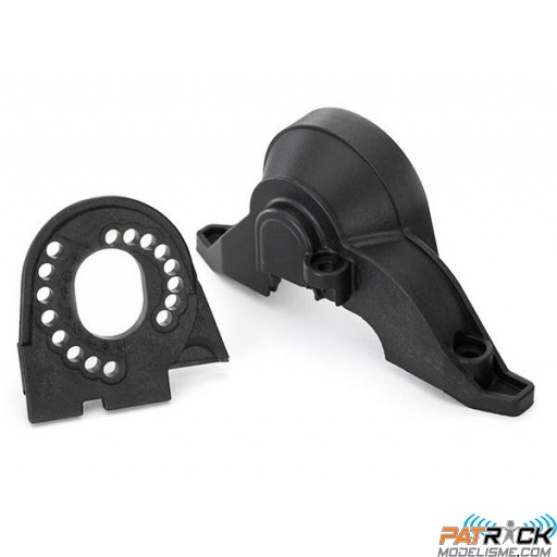 Plaque moteur et couvercle de transmission - TRX-4/6