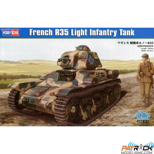 1/35e Hobby boss Char Français Renault R35