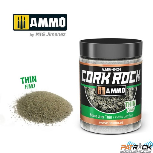 Terraform Cork Rock Stone Grey Thin 100ml