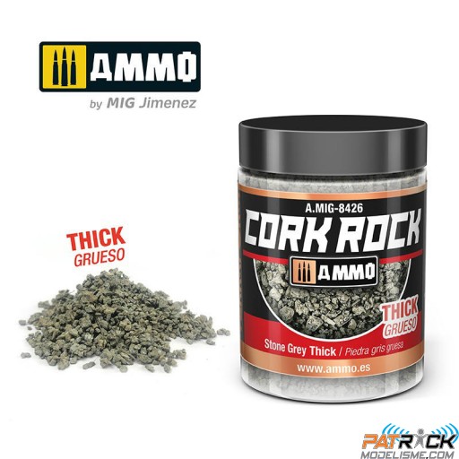 Terraform Cork Rock Stone Grey Thick 100ml