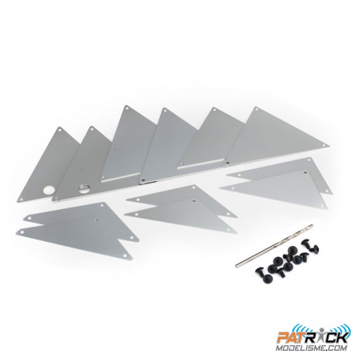 Panneaux intérieurs ALU ARGENT pour chassis tubulaire Unlimited Desert Racer