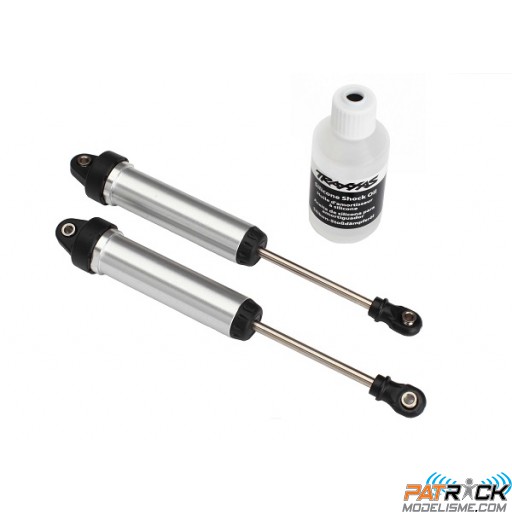 Traxxas Amortisseurs Avant ALU GTR 134mm (2) non filettés
