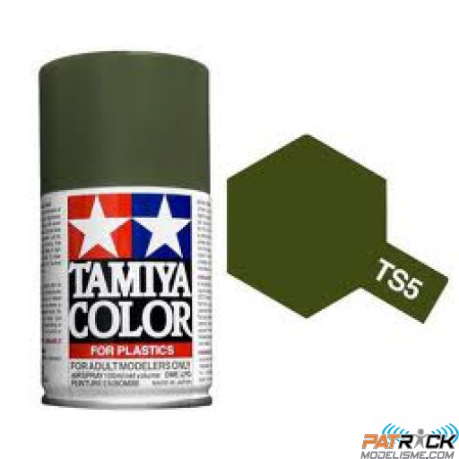 Bombe Tamiya TS-5 Vert olive drab mat