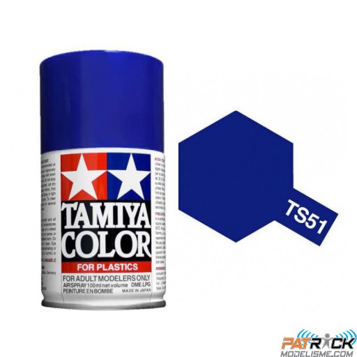 Bombe Tamiya TS-51 Bleu Racing (Telefonica) brillant