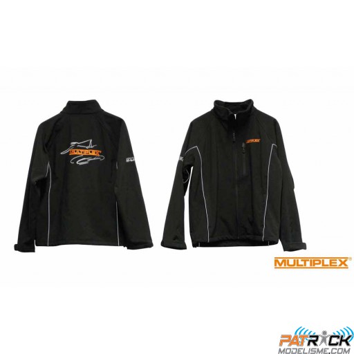 Veste Softshell noir taille L Multiplex