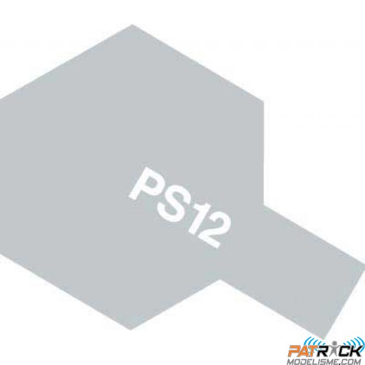 Bombe Lexan Tamiya PS-12 argent