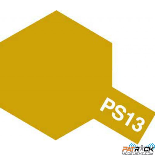 Bombe Lexan Tamiya PS-13 or métallisé