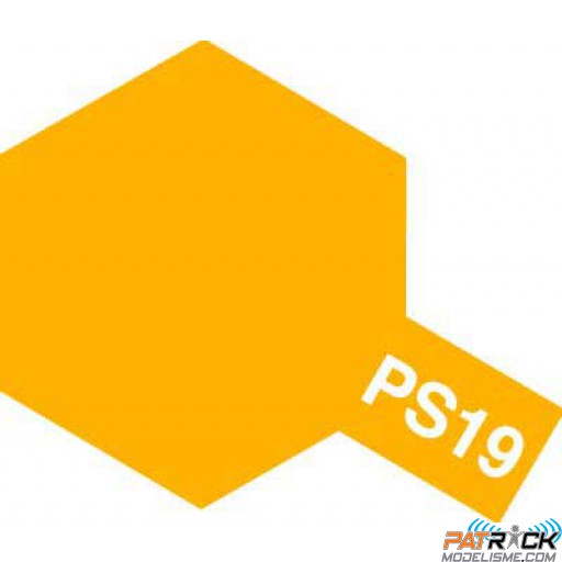 Bombe Lexan Tamiya PS-19 jaune camel