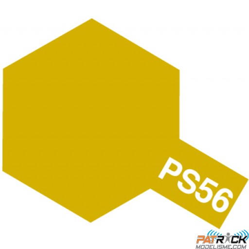 Bombe Lexan Tamiya PS-56 Jaune moutarde