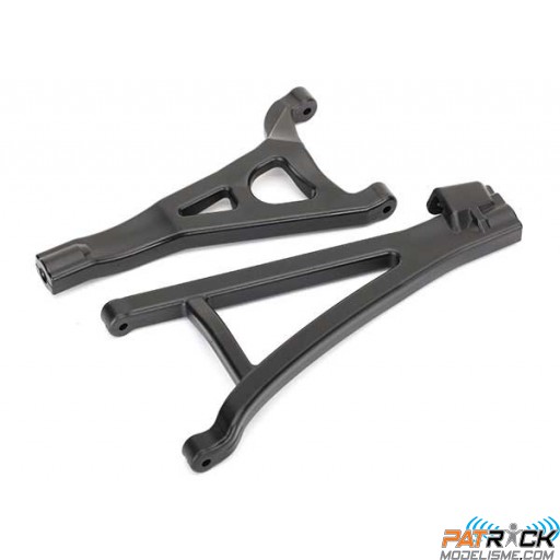 Triangles de suspension avant gauche inf/sup renforcés E-revo 2.0