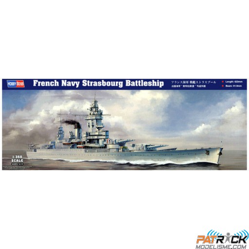 1/350e Hobby boss Navire Français Strasbourg