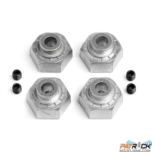 HEXAGONE ROUE 12MM 4PCS - E-FIRESTORM/CRAWLER KING