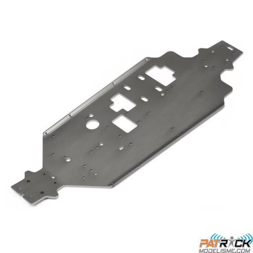 Châssis principal gunmetal 3mm - WR8