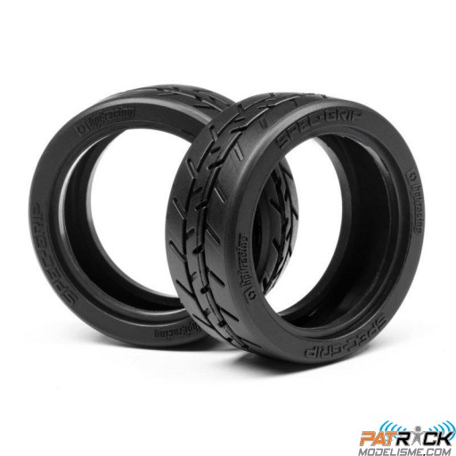 Pneus HPI SPEC-GRIP 26mm 1/10e piste
