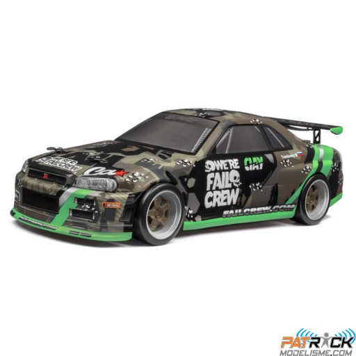HPI Micro RS4 Drift NISSAN SKYLINE R34 GT-R 1/18e - Prêt à rouler