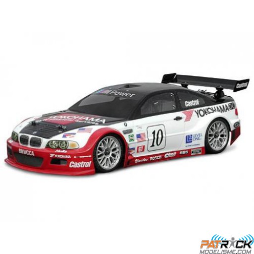 Carrosserie à peindre BMW M3 200mm 1/10E