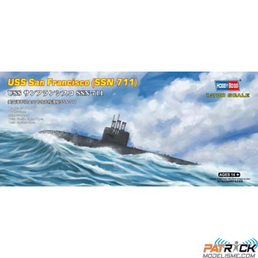 1/700e Hobby Boss USS San Francisco  SS-711