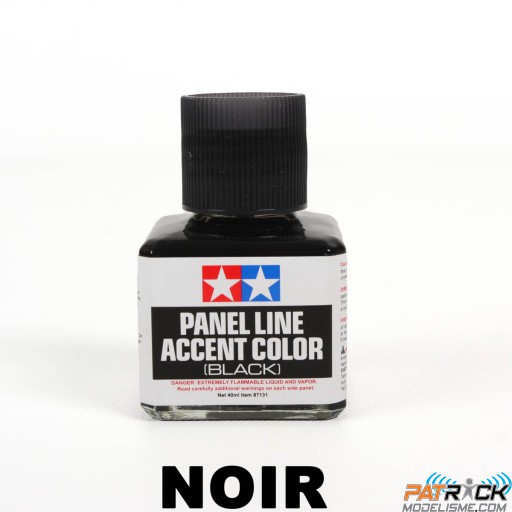 Tamiya Jus enamel Noir 40ml