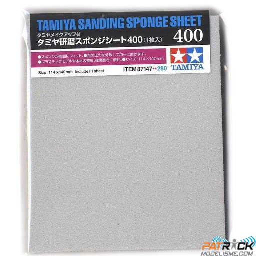 Tamiya Eponge abrasive 400