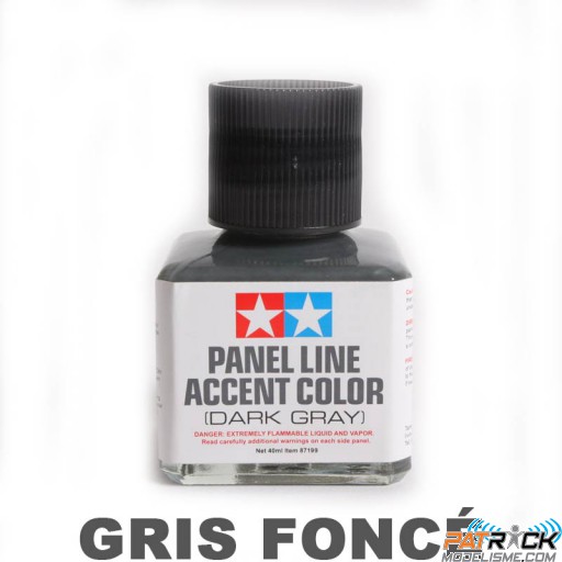Tamiya Jus enamel Gris foncé 40ml