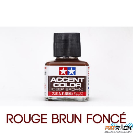 Tamiya Jus enamel Rouge-Brun foncé 40ml