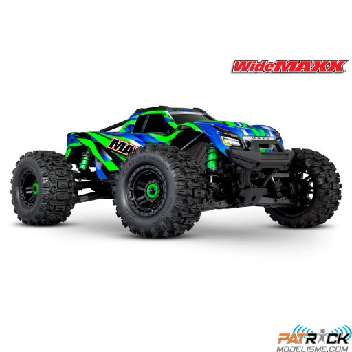 Traxxas MAXX 4S 4X4 WIDEMAXX Brushless ID TSM Vert