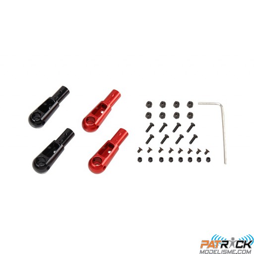 Set support moteur aluminium (4pcs) RC EYE One Xtreme
