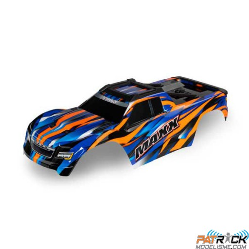 Carrosserie WideMaxx Peinte et décoré bleu/orange