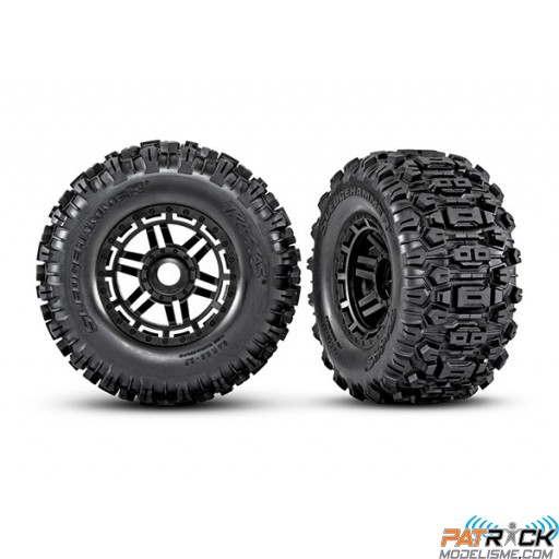 Roues SledgeHammer AV/AR Traxxas Maxx