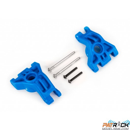 Fusées arrière gauche et droite renforcées bleues (pour 9080) Traxxas