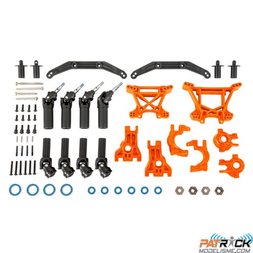 Upgrade kit de transmission renforcé orange – HOSS/SLASH/RUSTLER 4X4