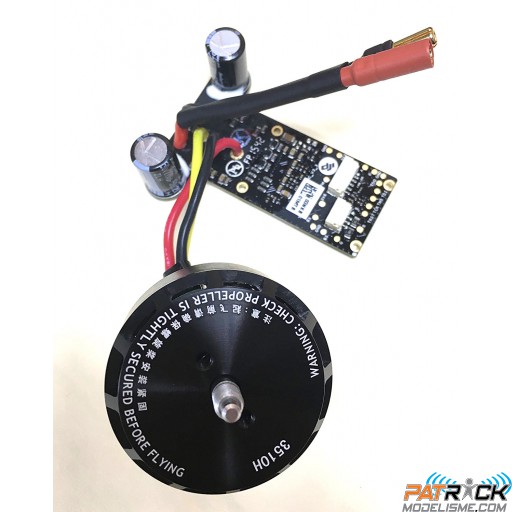 Moteur+ESC 3510H CCW M1,M3 Vis ARGENT DJI Inspire 1 pro/V2.0