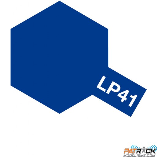 Pot de peinture laquée Tamiya LP-41 Bleu Mica 10ml