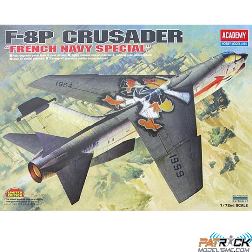 1/72e Academy F-8P Crusader French Navy