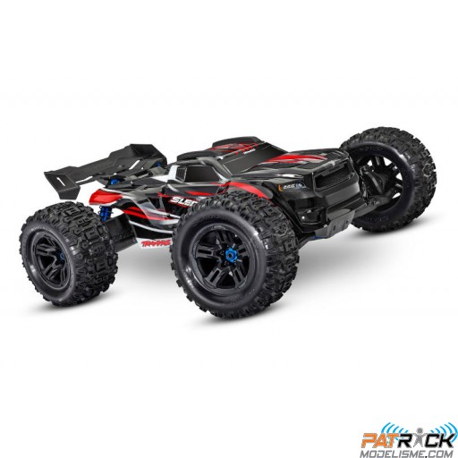 Traxxas Sledge 4x4 Brushless Rouge