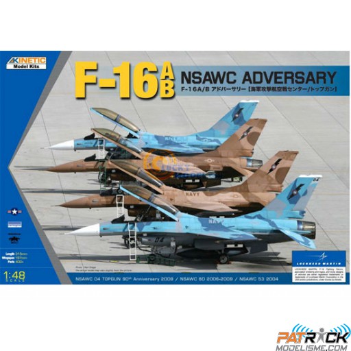 1/48e Kinetic F-16A Agressor