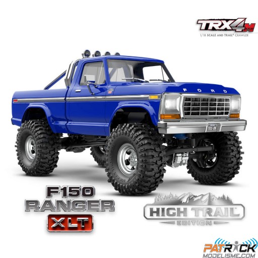 Traxxas TRX-4M F150 Ranger XLT 1/18e Bleu - Prêt à rouler SUR-COMMANDE