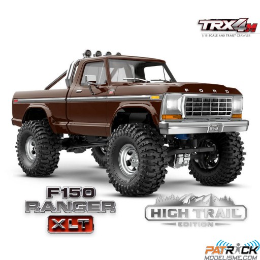 Traxxas TRX-4M F150 Ranger XLT 1/18e Marron - Prêt à rouler SUR-COMMANDE